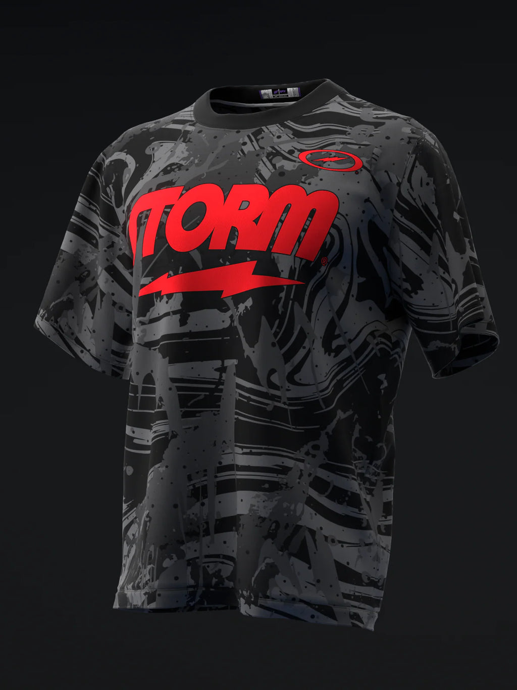 Custom Name - Storm Tropical Surge Midnight Pearl Bowling Jersey - All Size