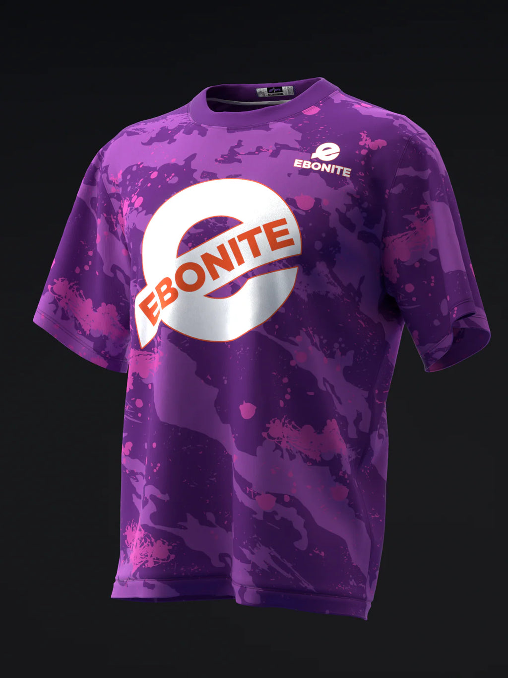 Custom Name - Ebonite Real Time Bowling Jersey - All Size