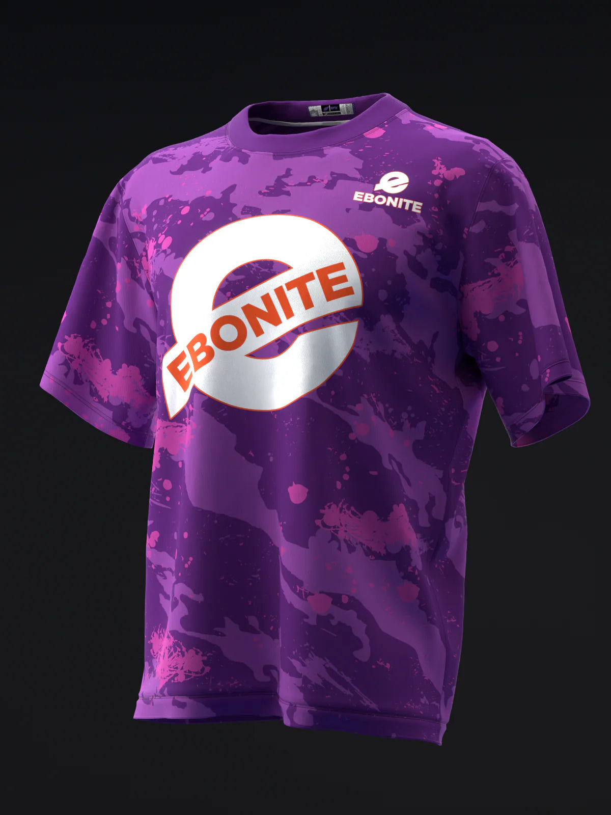 Custom Name - Ebonite Real Time Bowling Jersey - All Size