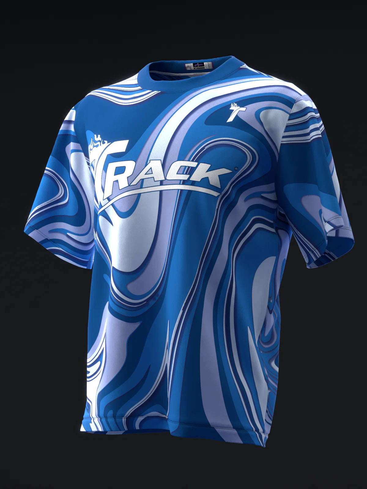 Custom Name - Track Cypher Pearl Bowling Jersey - All Size