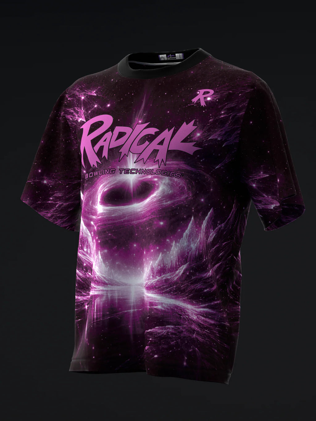 Custom Name - Radical Outer Limits Black Hole Bowling Jersey - All Size