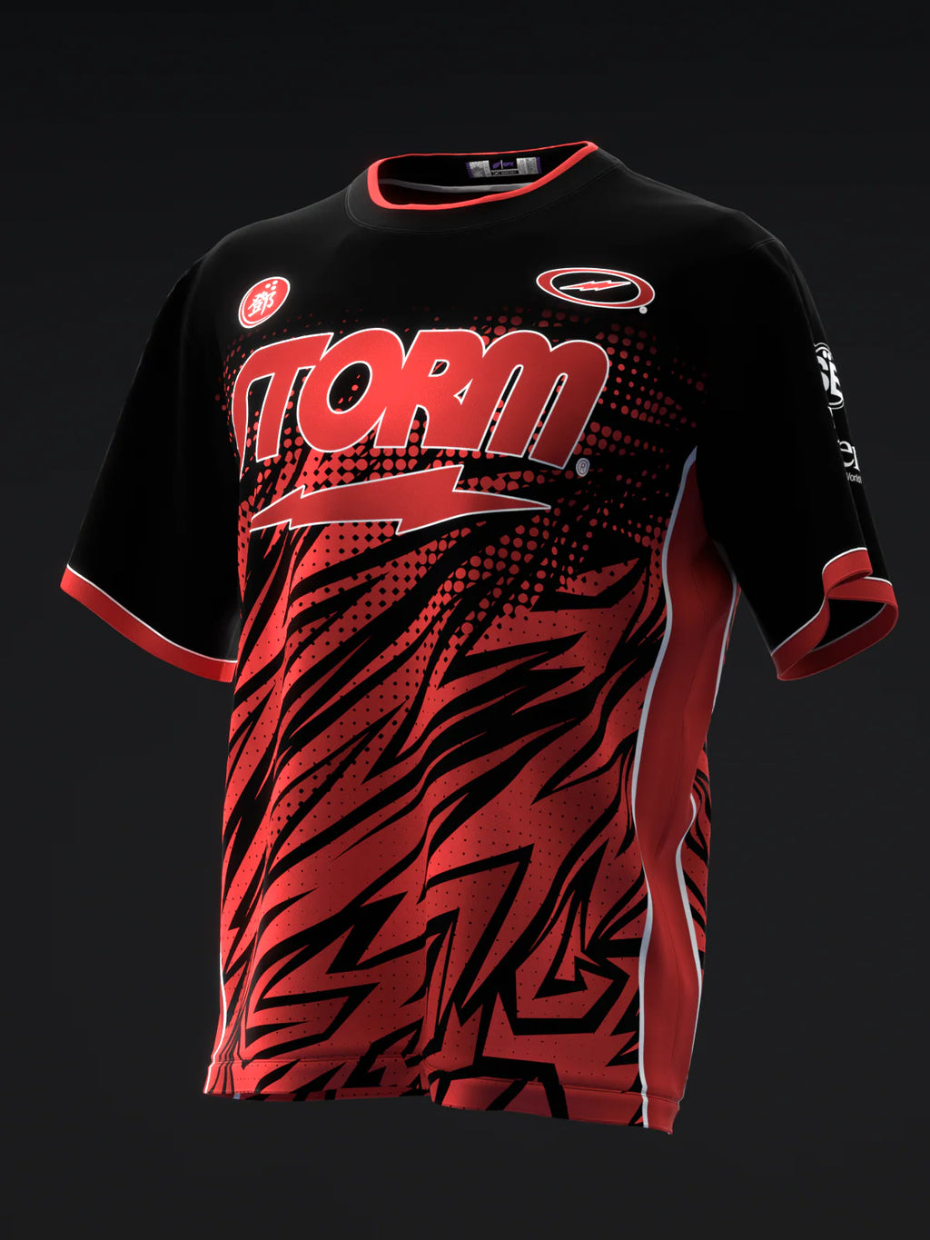 Custom Name - Darren Tang 2022 Colorway Red Black Bowling Jersey - All Size