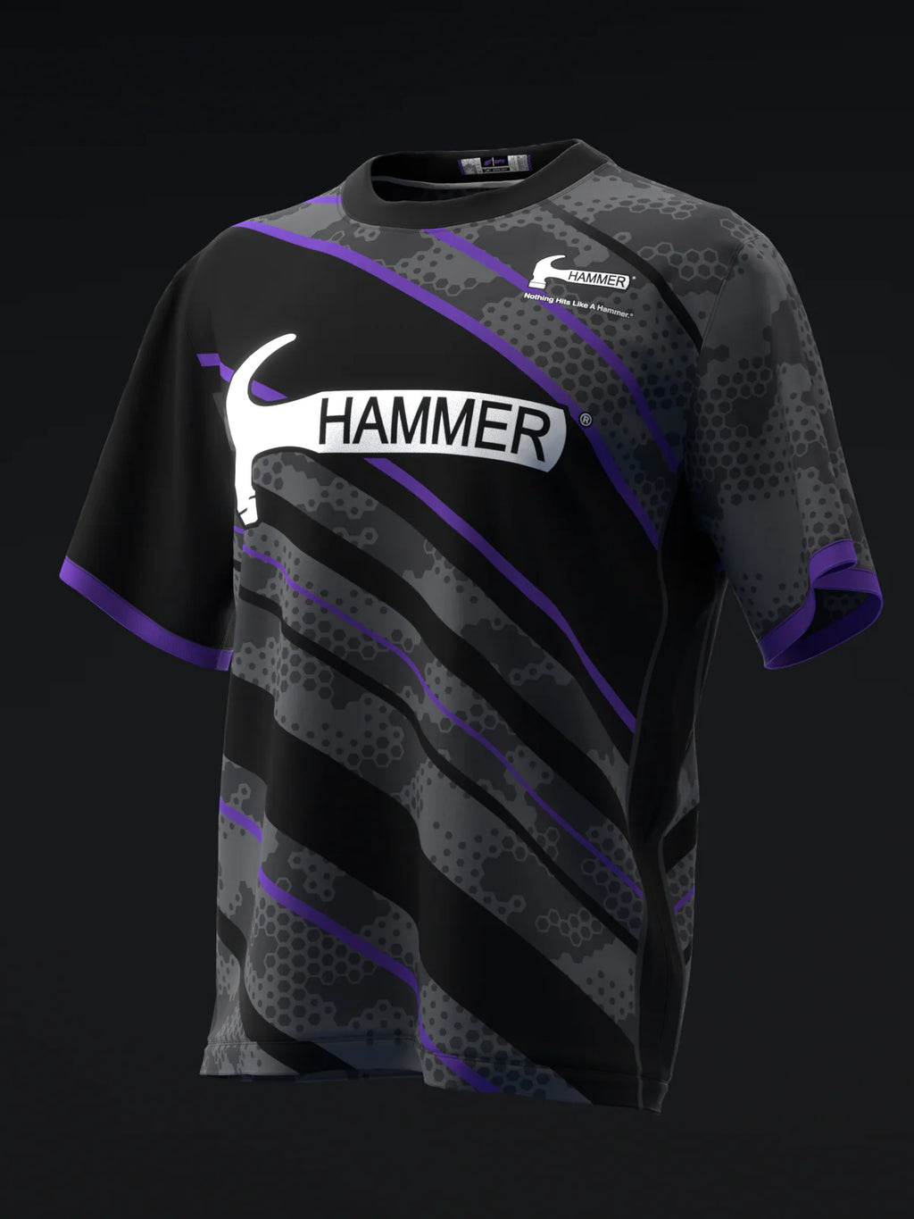 Custom Name - Hammer Envy Tour Solid Bowling Jersey - All Size