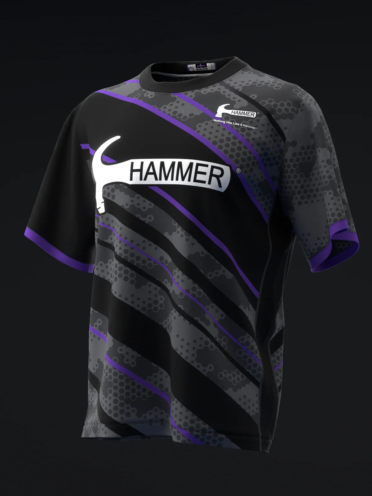 Custom Name - Hammer Envy Tour Solid Bowling Jersey - All Size