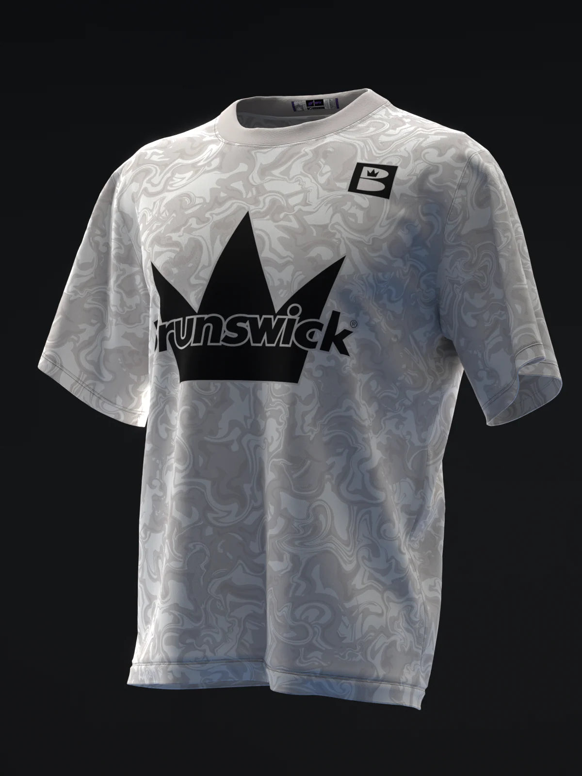 Custom Name - Brunswick - Ivory Rhino Pro Bowling Jersey - All Size