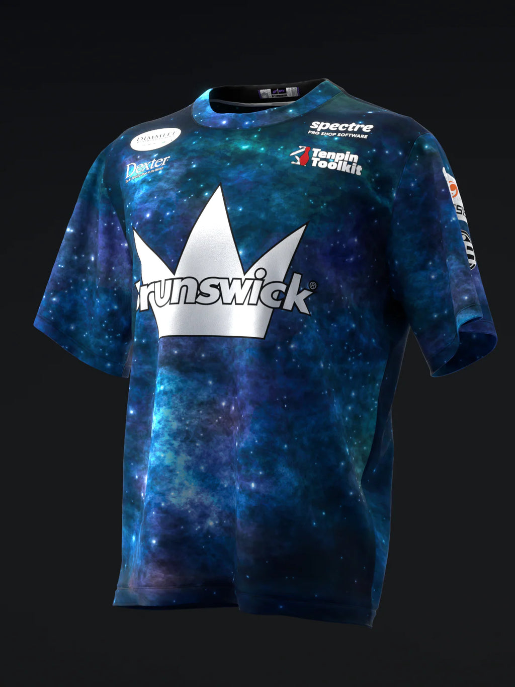 Custom Name - Ashly Galante Galaxy Bowling Jersey - All Size