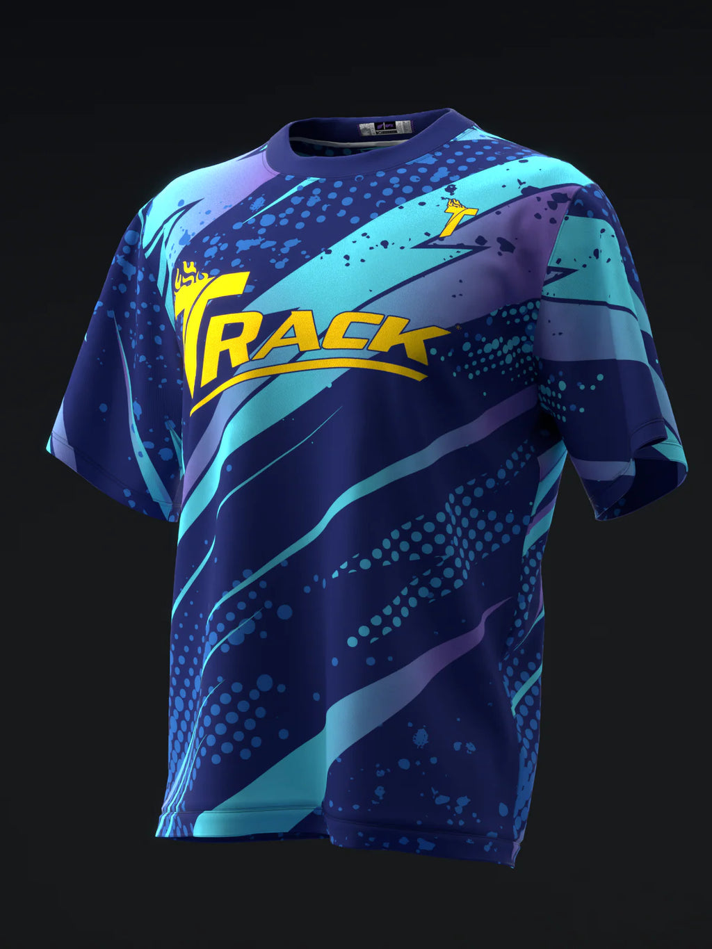 Custom Name - Track Criterion Bowling Jersey - All Size
