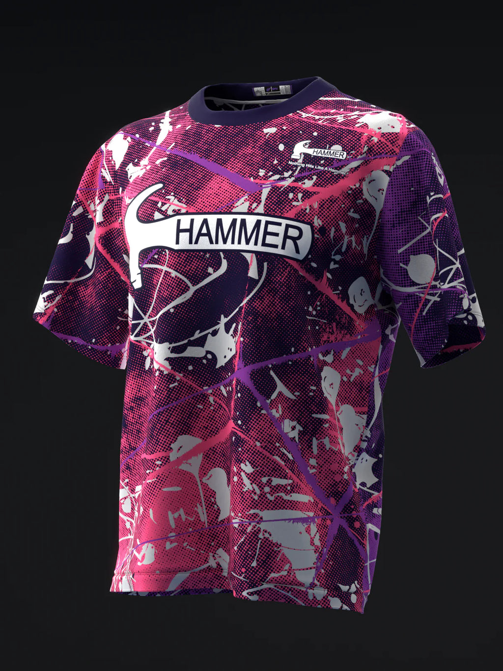 Custom Name - Hammer Zero Mercy Solid Bowling Jersey - All Size