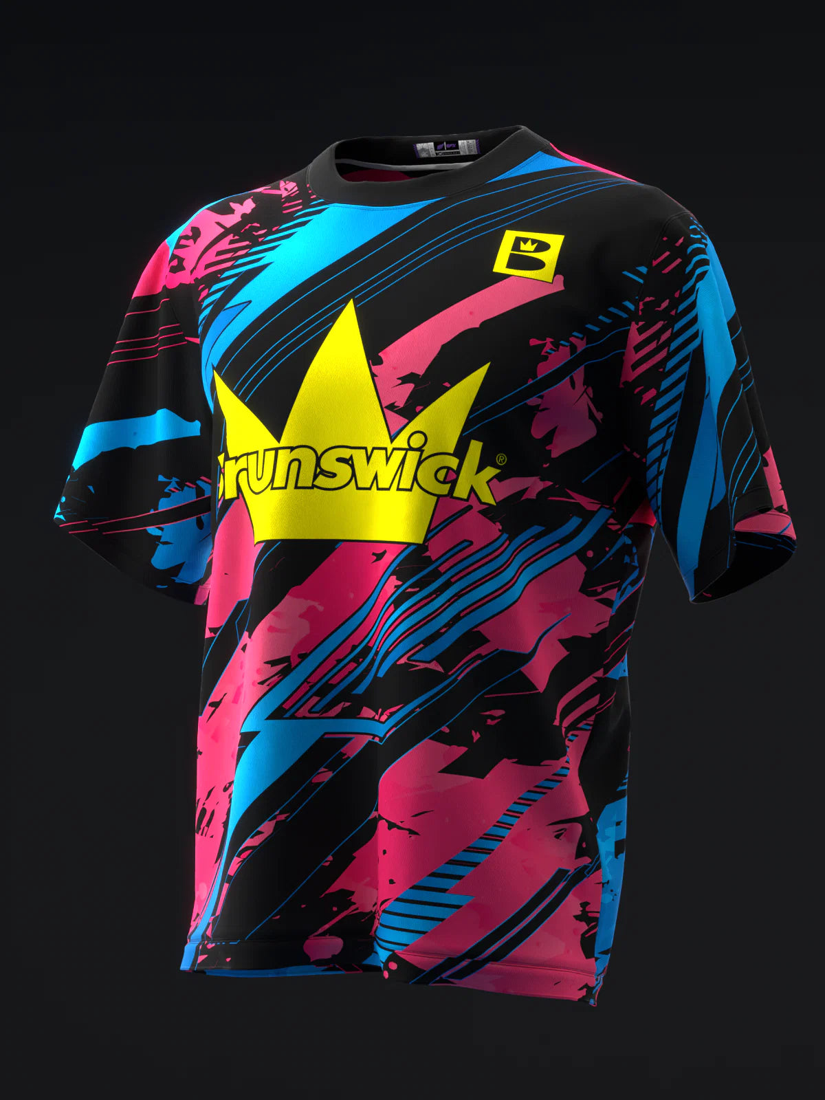 Custom Name - Brunswick Energize Bowling Jersey - All Size