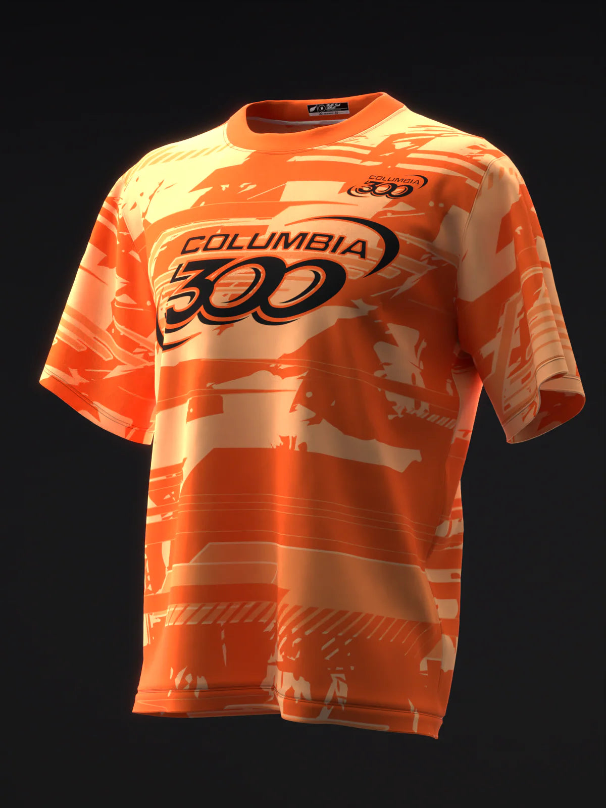 Custom Name - Columbia 300 Piranha Solid Bowling Jersey - All Size