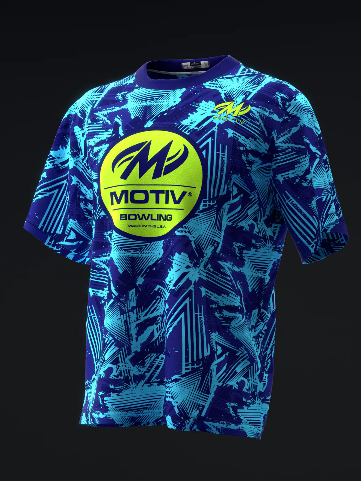 Custom Name - Motiv Evoke Hysteria Neon Bowling Jersey - All Size