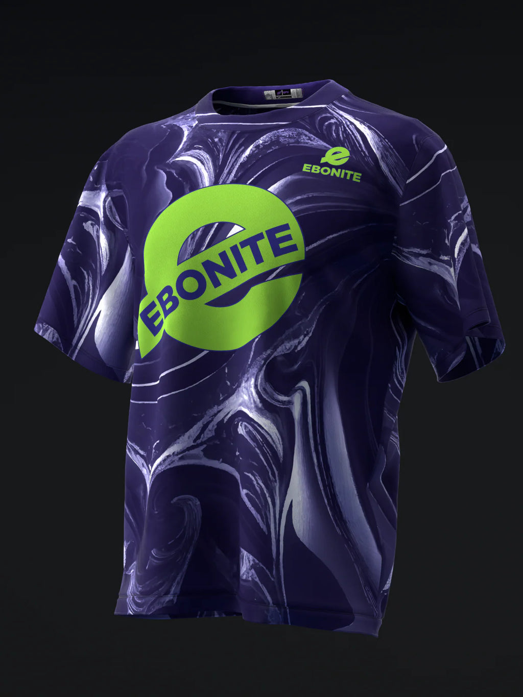 Custom Name - Ebonite Turbo X Bowling Jersey - All Size