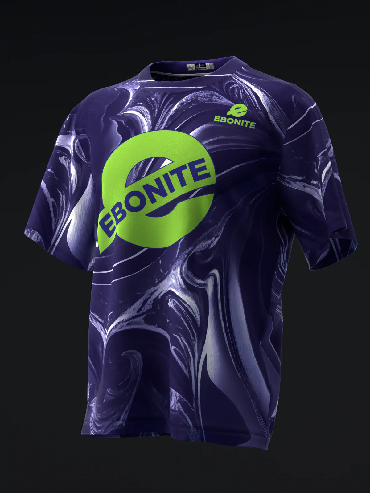 Custom Name - Ebonite Turbo X Bowling Jersey - All Size