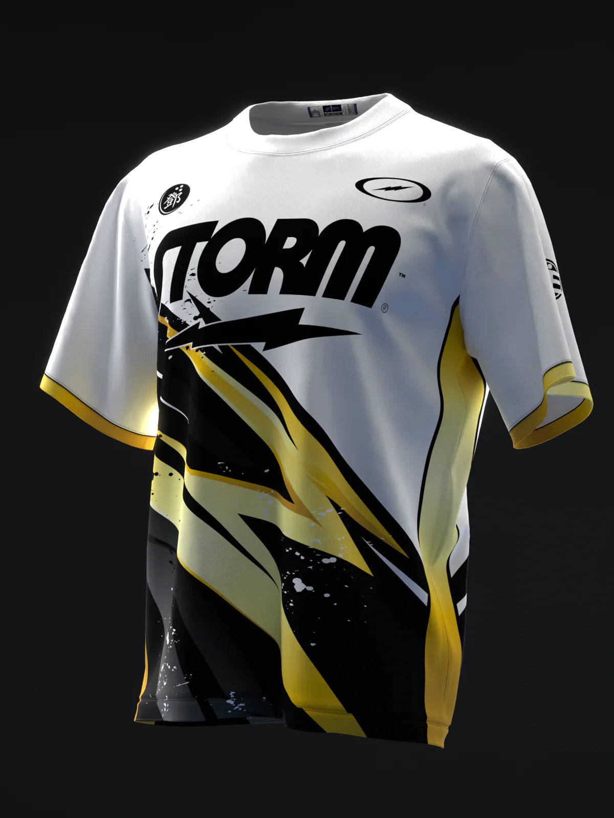 Custom Name - Darren Tang 2023 Lightning White Bowling Jersey - All Size