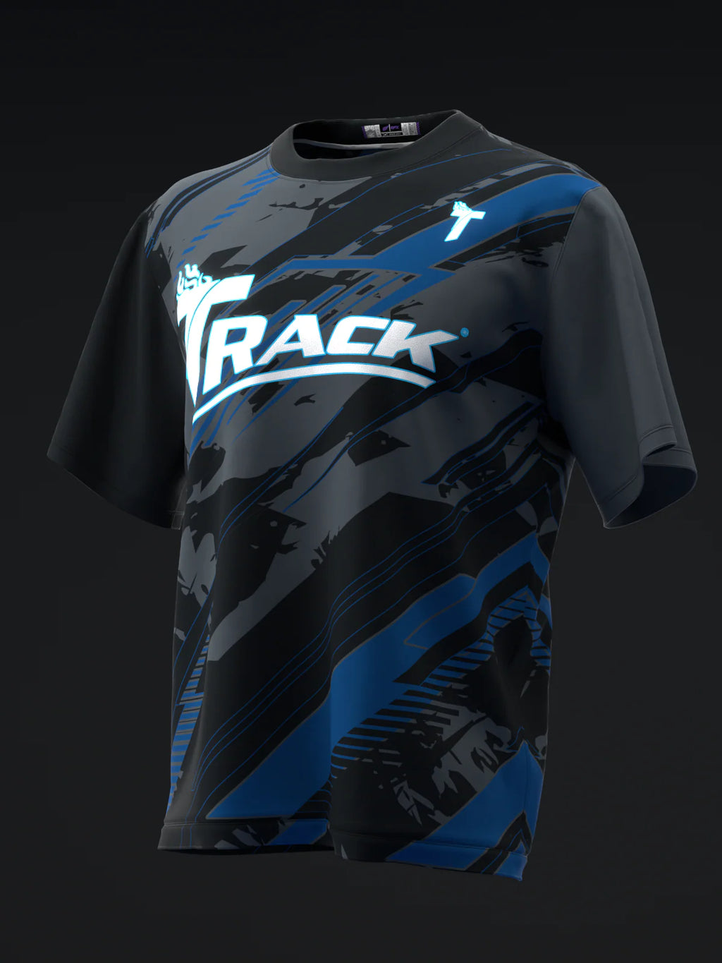 Custom Name - Track Stealth Hybrid Bowling Jersey - All Size