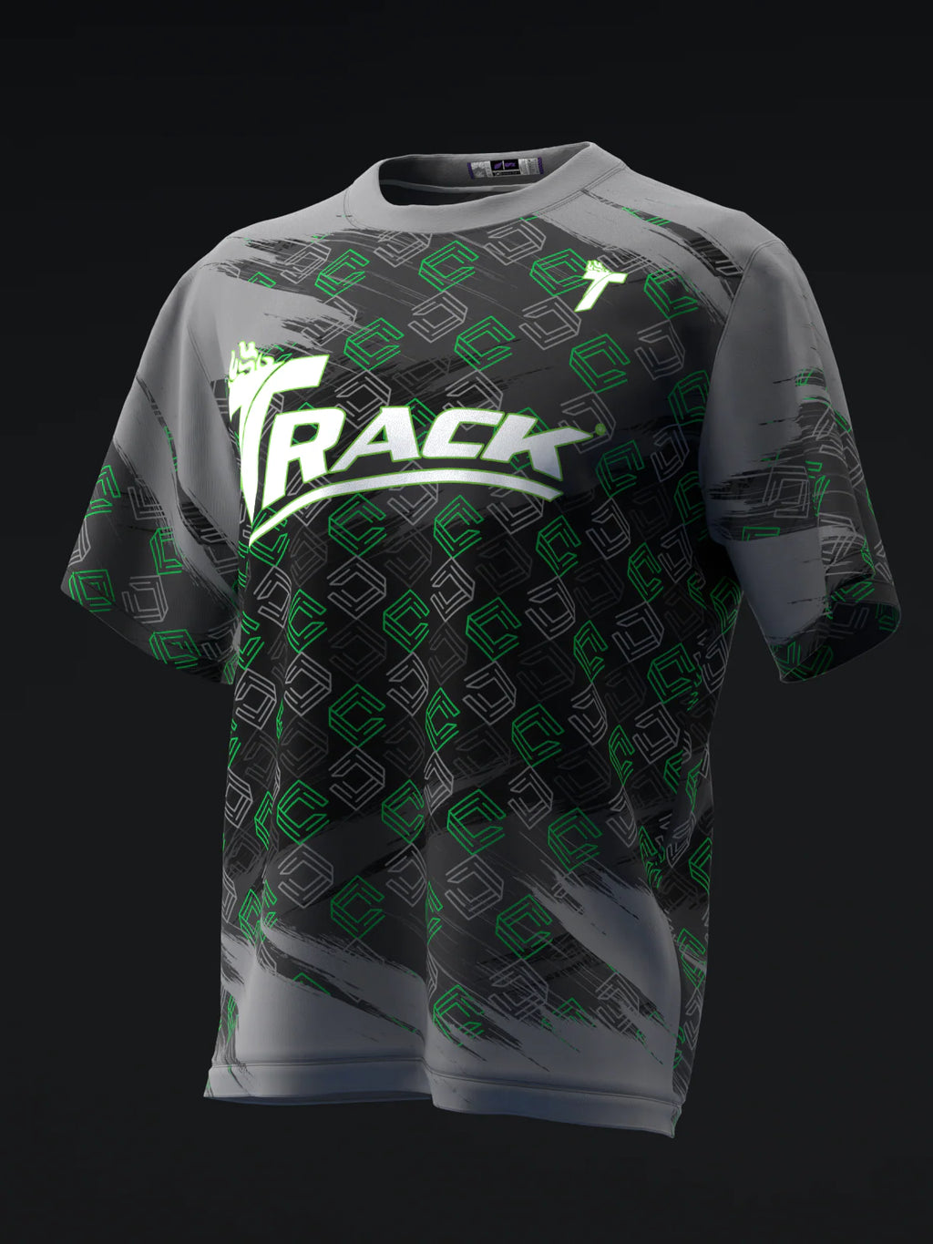 Custom Name - Track Criterion Inverse Bowling Jersey - All Size