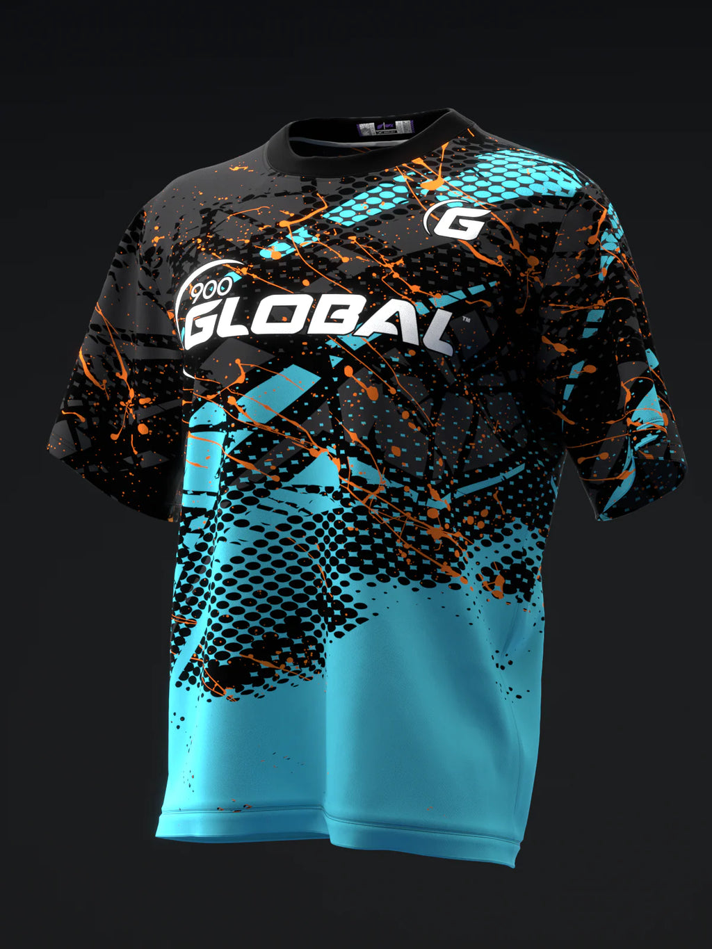 Custom Name - 900 Global Xponent Pearl Bowling Jersey - All Size