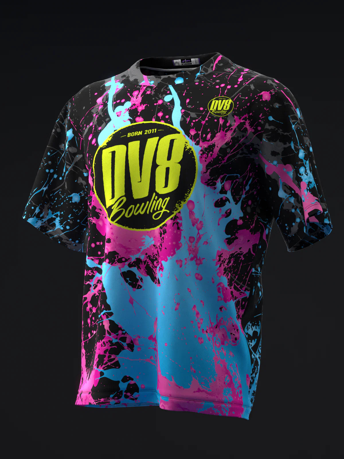 Custom Name - DV8 - Mantra Solid Bowling Jersey - All Size