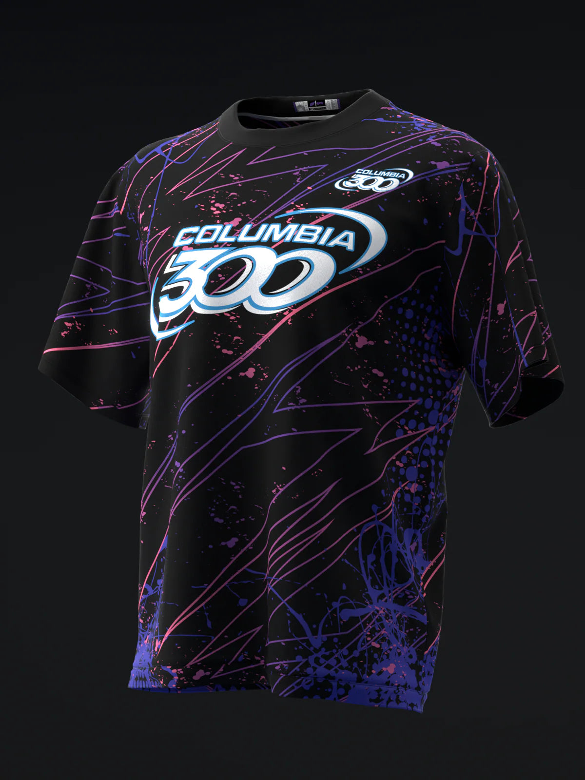 Custom Name - Columbia 300 Street Rally Bowling Jersey - All Size