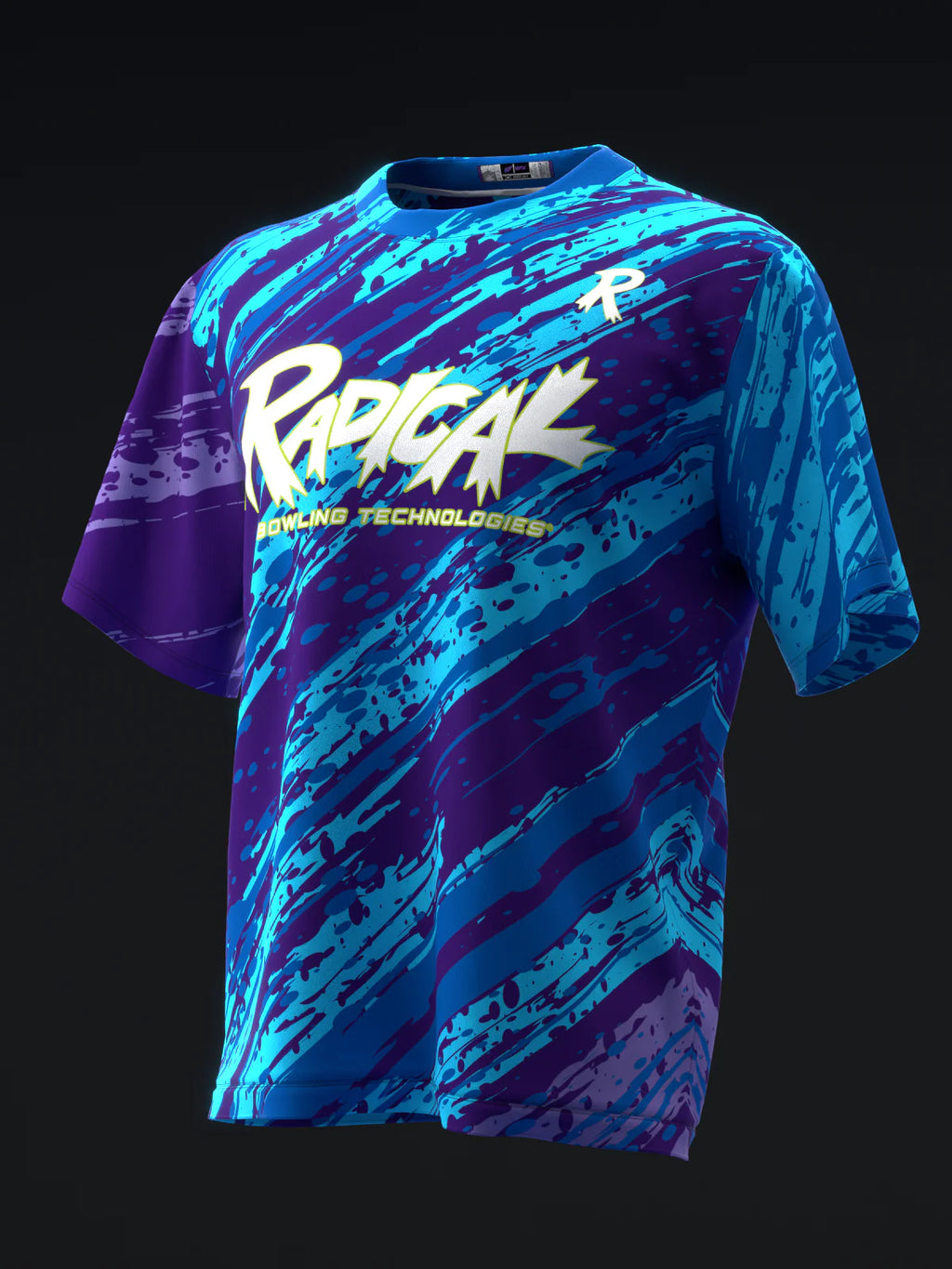 Custom Name - Radical Rattler Big Bite Bowling Jersey - All Size