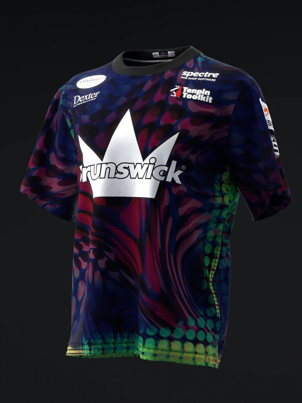 Custom Name - Ashly Galante Oil Spill Bowling Jersey - All Size
