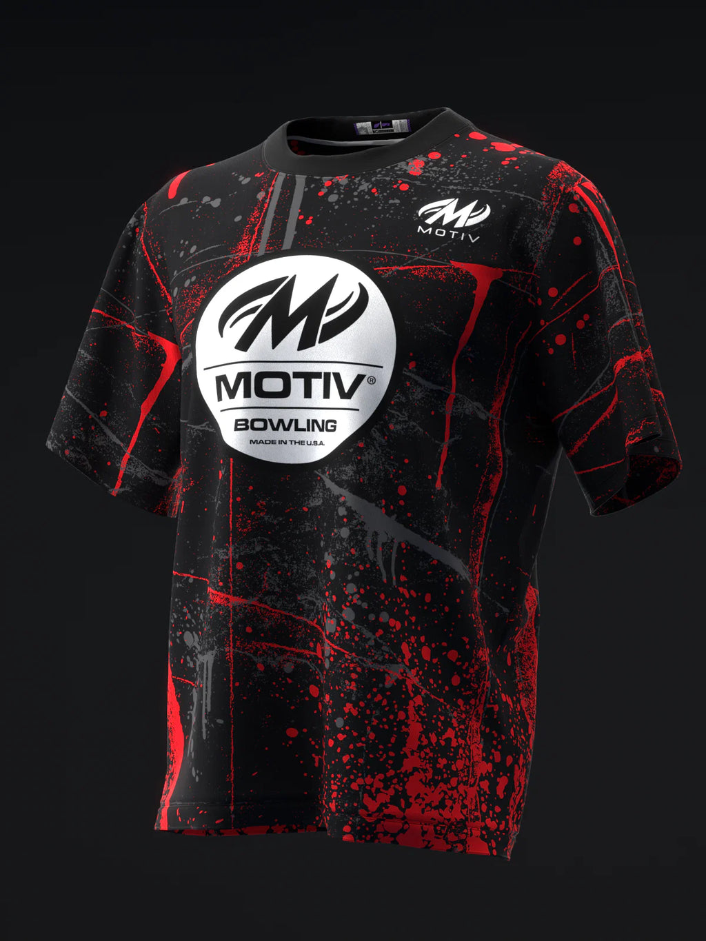 Custom Name - Motiv Jackal Onyx Bowling Jersey - All Size