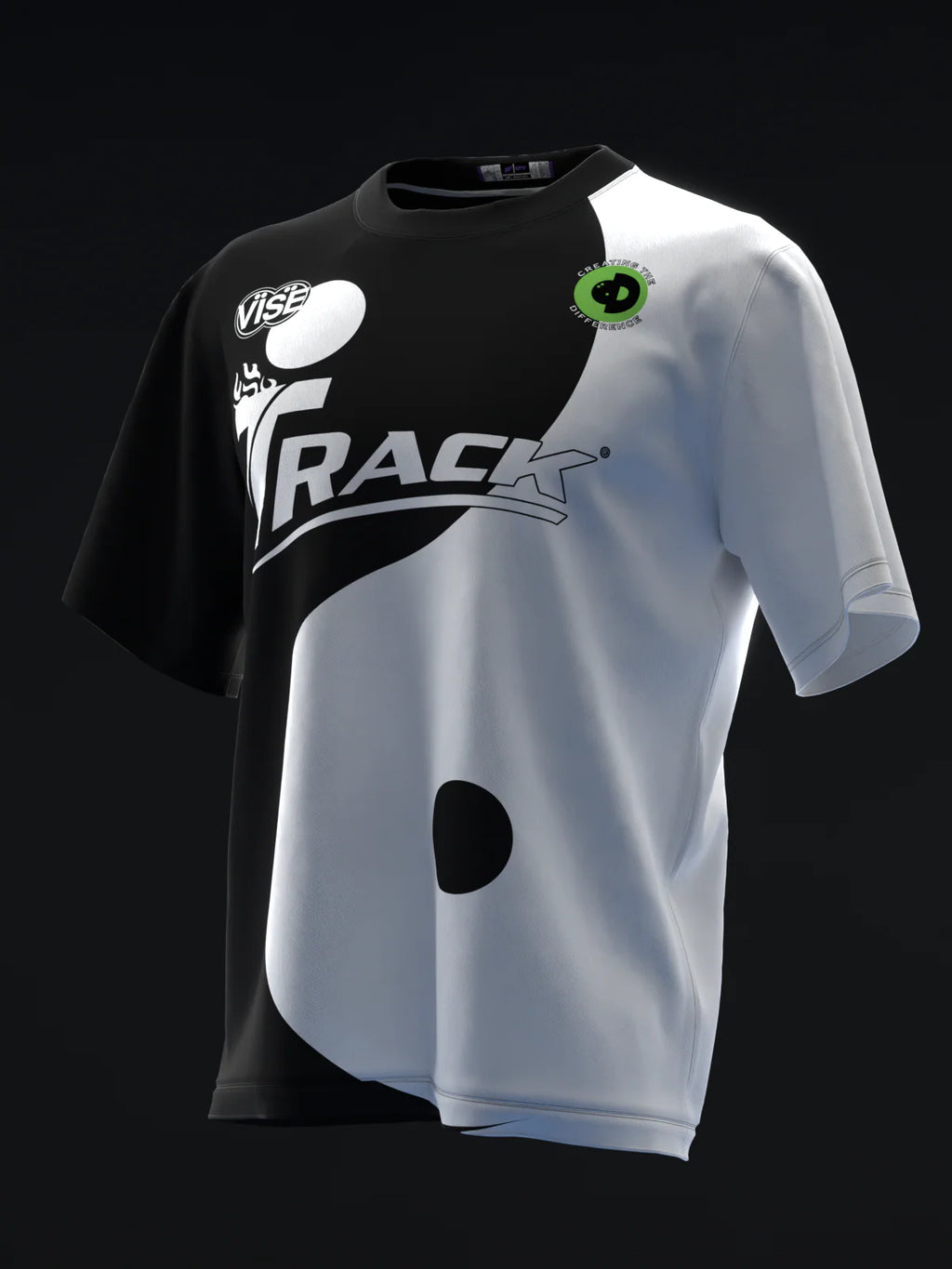 Custom Name - Kim Bolleby Yin Yang Bowling Jersey - All Size