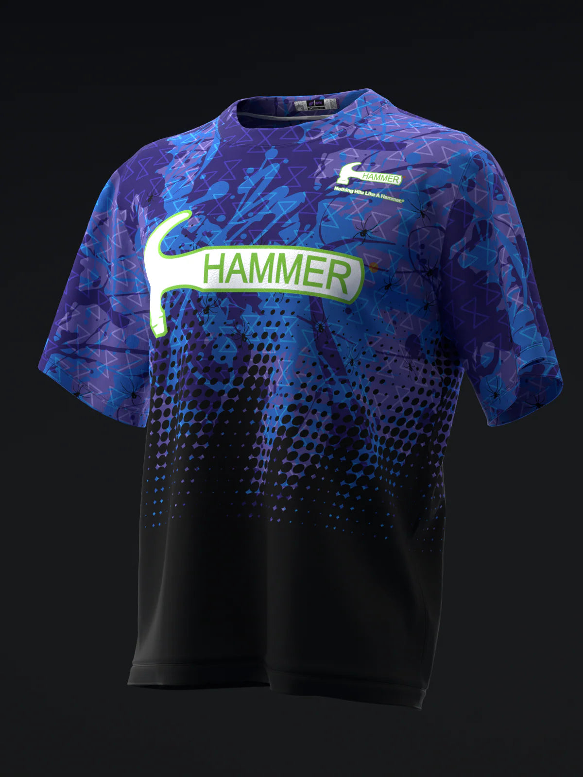 Custom Name - Hammer Black Widow Tour V1 Bowling Jersey - All Size
