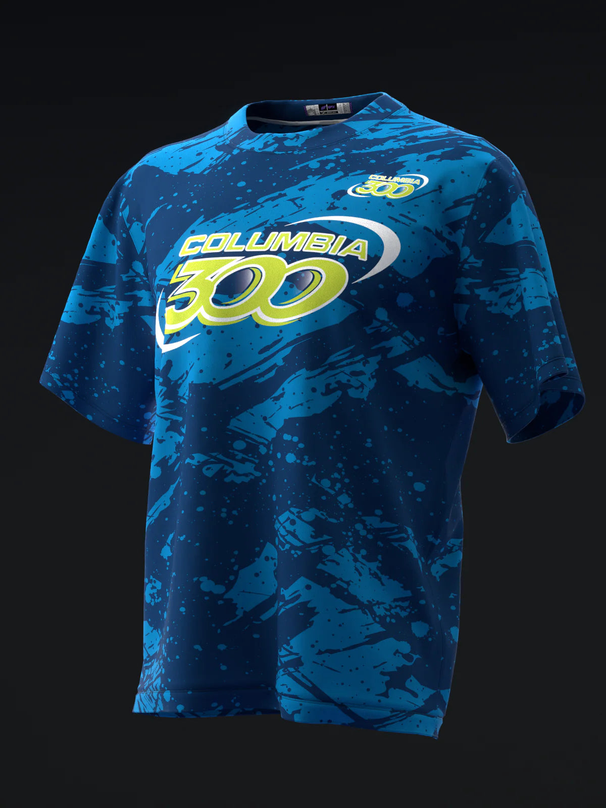 Custom Name - Columbia 300 Piranha Powercor Bowling Jersey - All Size