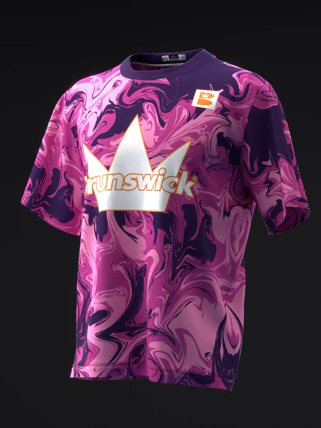 Custom Name - Brunswick Ultimate Defender Hybrid Bowling Jersey - All Size