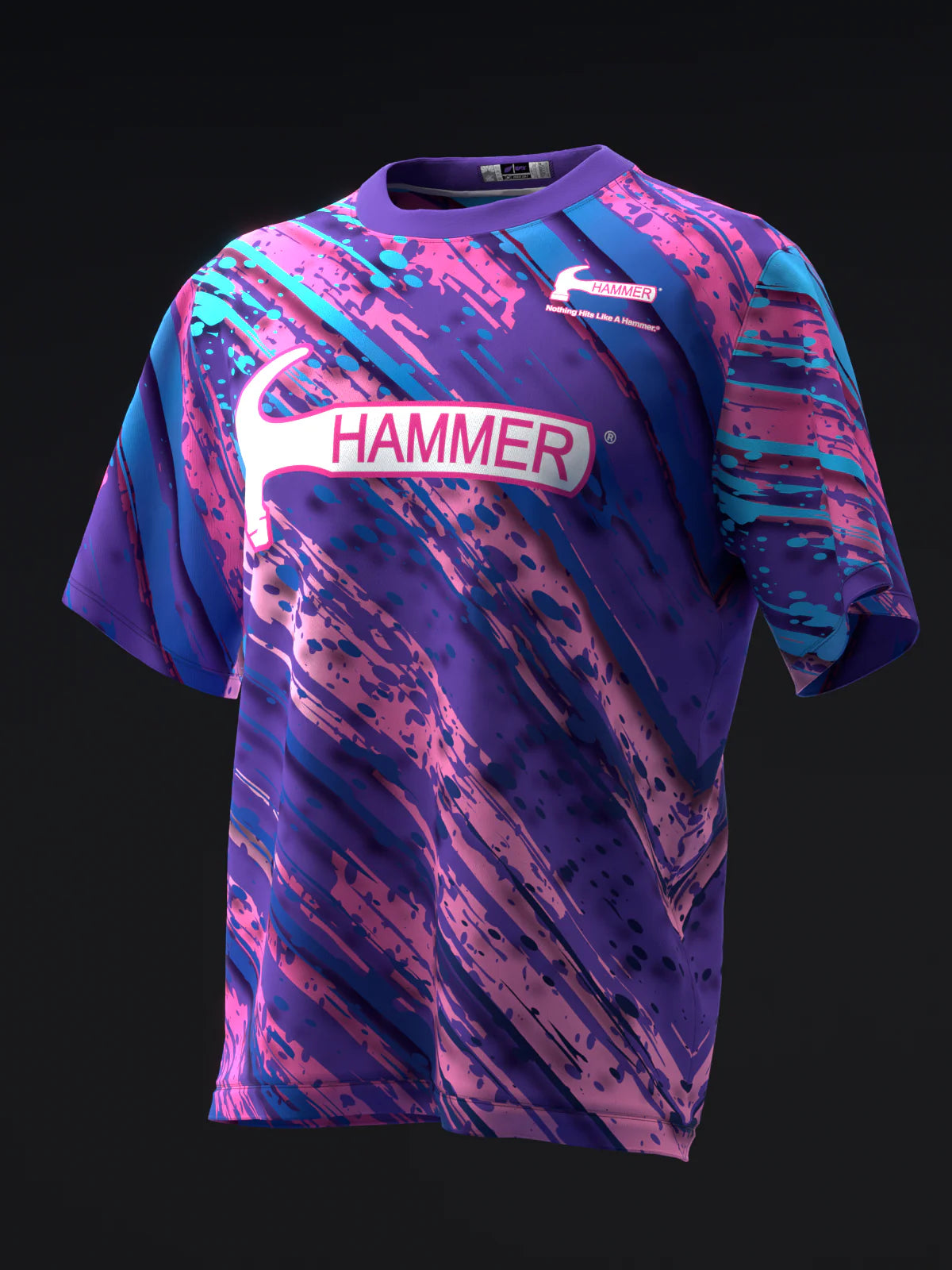 Custom Name - Hammer Effect Bowling Jersey - All Size