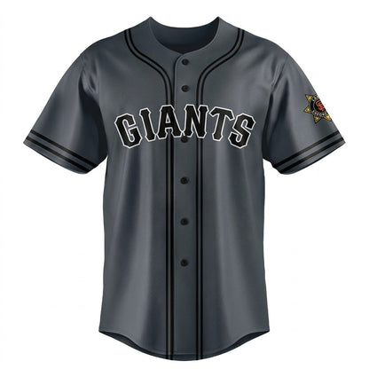 Custom Name - Francisco Giants 2026 Law Enforcement Appreciation Night Baseball Jersey - All Size
