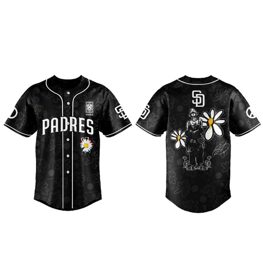 Custom Name - San Diego Padres x G-Dragon x Peaceminusone 2026 Baseball Jersey - All Size