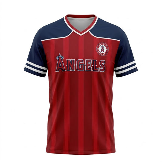 Custom Name - Angeles Angels Soccer Jersey Giveaway - All Size