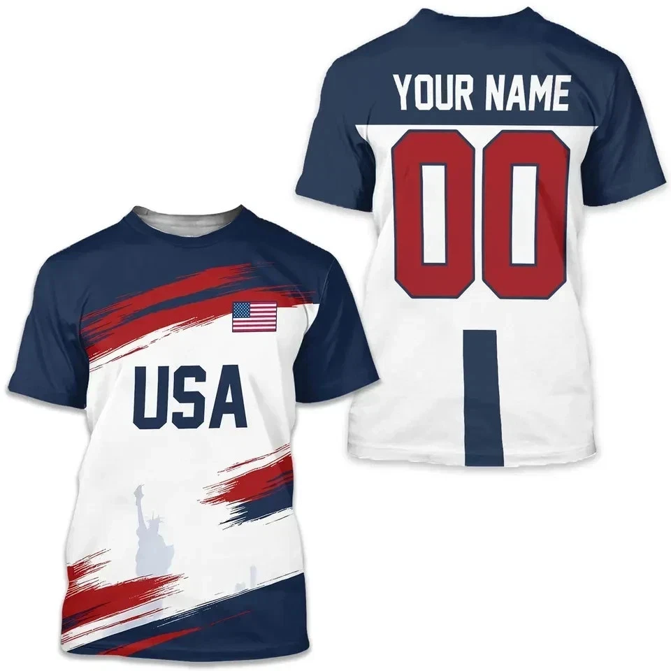 Custom Name - USA Soccer Jersey World Cup 2026 Fan Gift - All Size